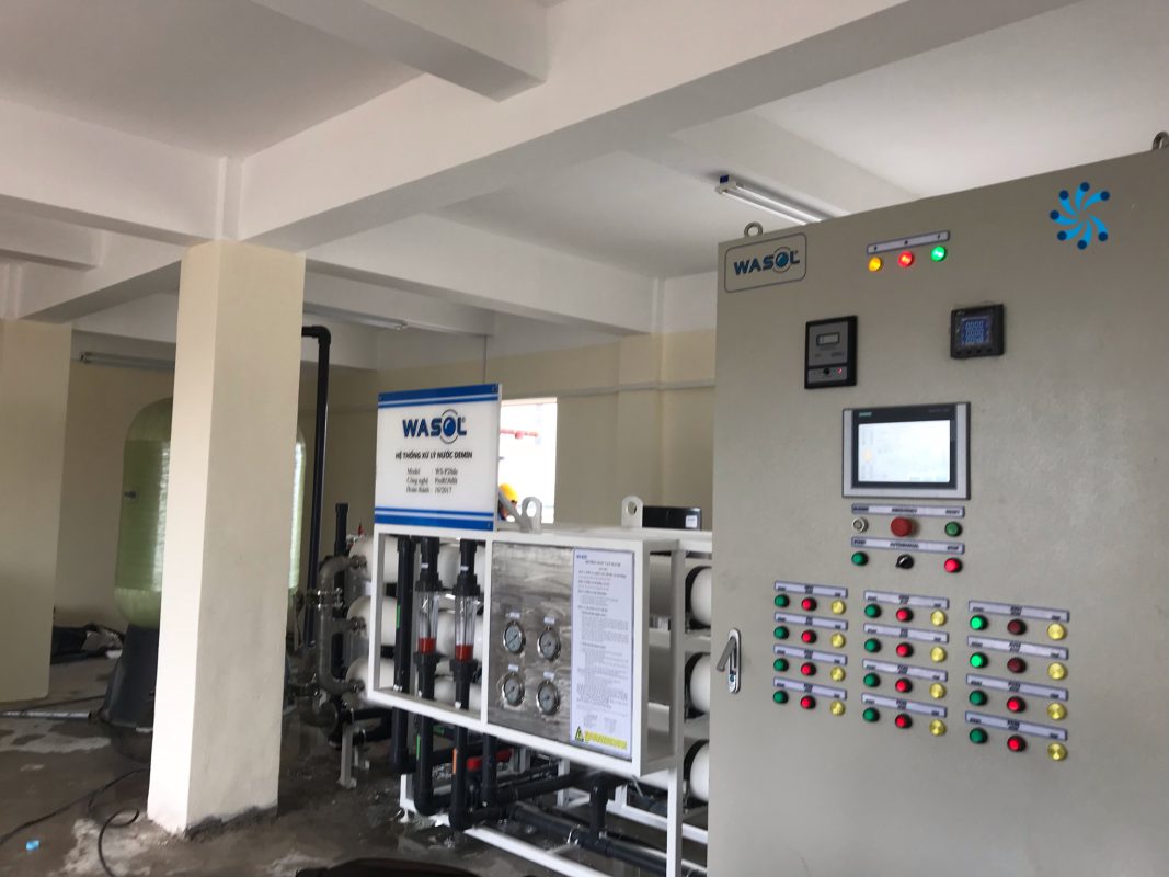 Hệ thống lọc nước uống, xử lý nước RO, Demi công suất lớn - Wasol JSC
