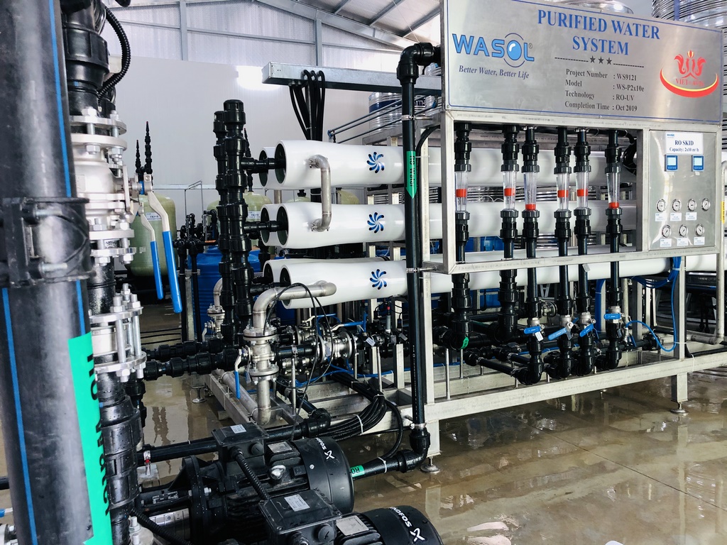 Hệ thống lọc nước uống, xử lý nước RO, Demi công suất lớn - Wasol JSC 18
