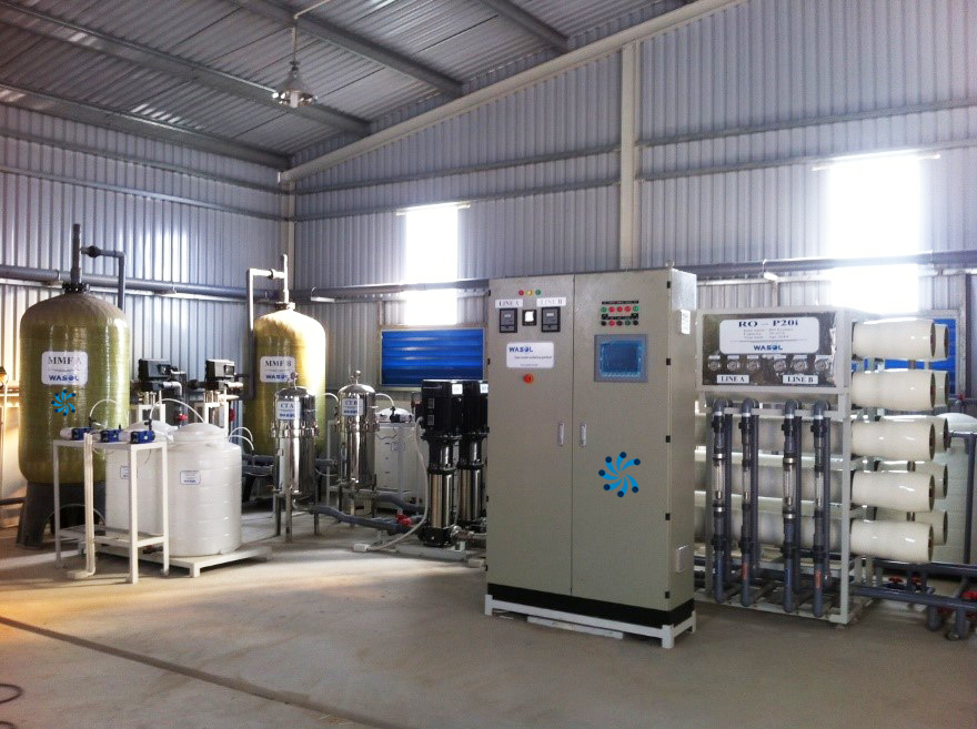 Hệ thống lọc nước uống, xử lý nước RO, Demi công suất lớn - Wasol JSC 20